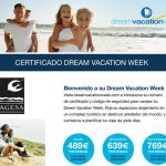 Dream vacation week